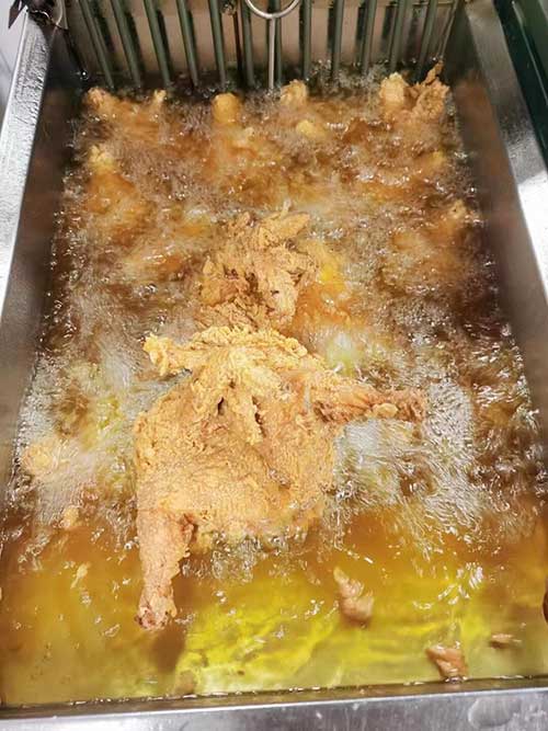 驰能电炸炉可炸整只鸡