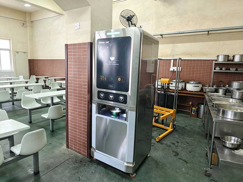 食堂自动打饭机常见问题：高效打饭到底能省多少人工？