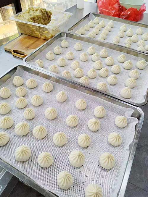 驰能包子机做出来的包子