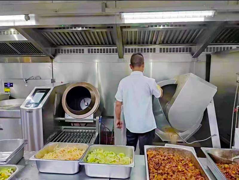 后厨全自动炒菜机