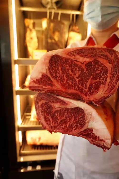 干式熟成的牛肉