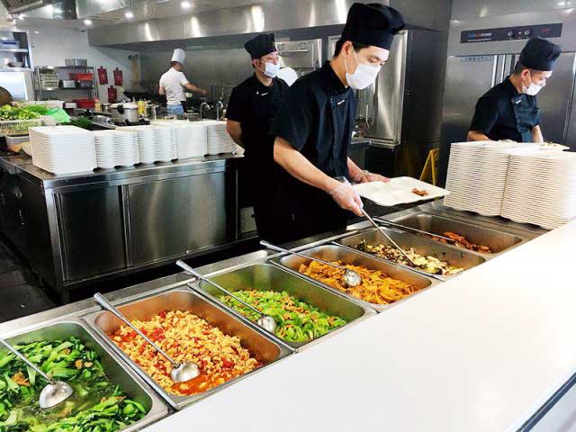 开放式食堂