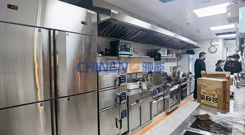 克茗冰室厨房烹饪区