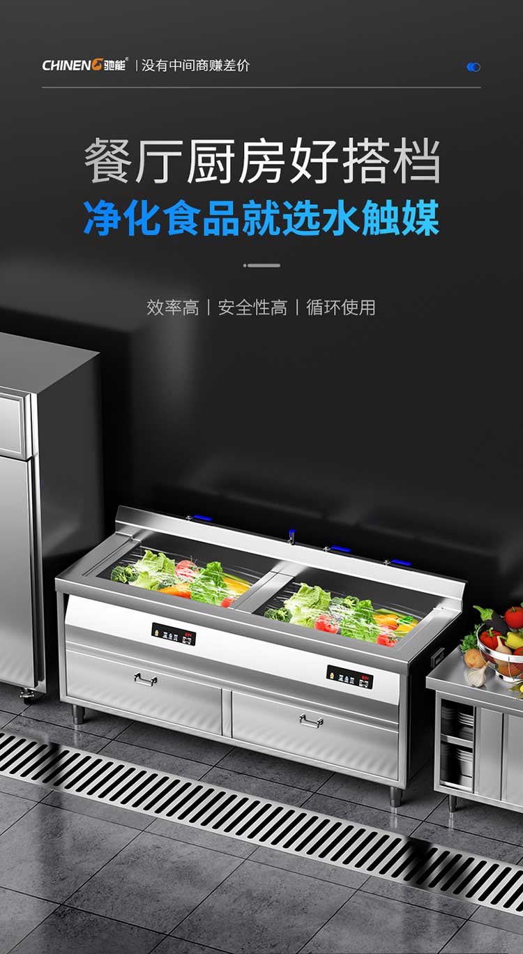 水触媒食材净化机高效安全净化食材